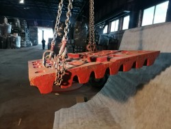 Плита дробящая подвижная нижняя СМД111 3440.02.020МТ с трапецеидальным профилем зуба