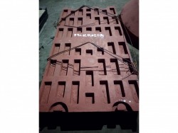 Плита дробящая подвижная для щековой дробилки Sandvik CJ612, JM1211 №400.0443