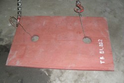 Плита распорная щековой дробилки Metso C125 471146