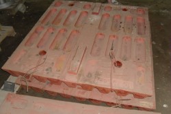Плита дробящая подвижная нижняя СМД118 РКЭТ-3450.02.011М
